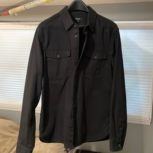 DSTLD - Black Denim Shirt Jacket